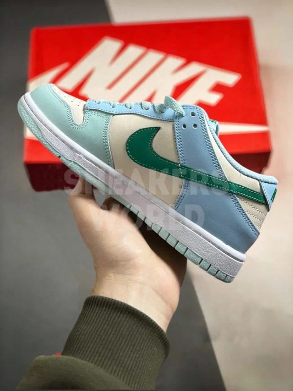 Nike Dunk Low Mineral Teal Blue Beige Green