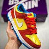 Nike SB Dunk Low Bart Simpson Habanero Red White Blue Hero