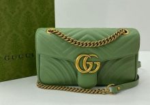 Сумка Guссi GG Marmont зеленая