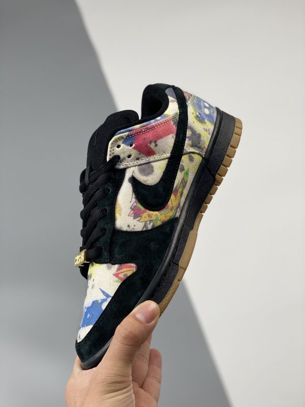 Supreme x Rammellzee x Nike SB Dunk Low Black Multi