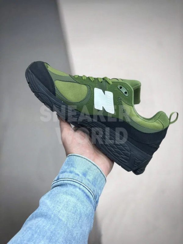 The Basement Approved x New Balance 2002R Moss Green Olive