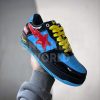 Marvel x A Bathing Ape Bape Sta Force 1 low Black Blue Yellow Red