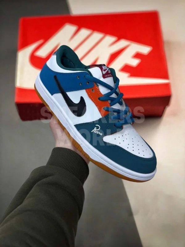 Otomo Katsuhiro x Nike SB Dunk Low Steamboy OST White Blue Orange Black