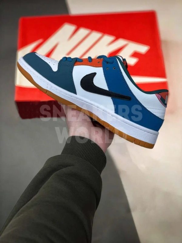 Otomo Katsuhiro x Nike SB Dunk Low Steamboy OST White Blue Orange Black