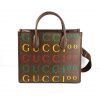 Сумка-тоут Gucci 100 large tote bag Brown