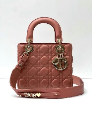 Сумка Lady Dior My ABCDior розовый