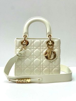 Сумка Lady Dior My ABCDior белый