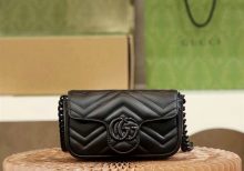 Gucci GG Marmont Belt Bag Black