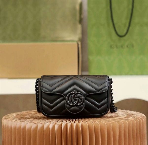 Gucci GG Marmont Belt Bag Black