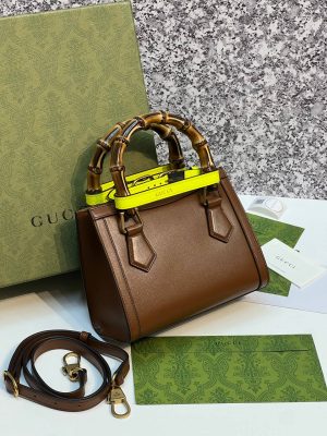 Сумка-тоут Diana mini Tote Gucci Brown