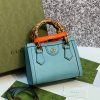 Сумка-тоут Diana mini Tote Gucci бирюзовая