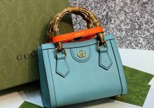 Сумка-тоут Diana mini Tote Gucci бирюзовая