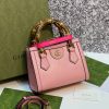 Сумка-тоут Diana mini Tote Gucci Pink