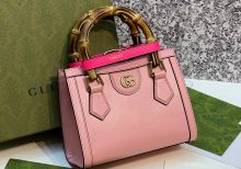 Сумка-тоут Diana mini Tote Gucci Pink