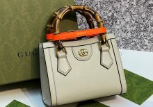 Сумка-тоут Diana mini Tote Gucci Beige
