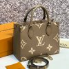 Louis Vuitton LV Onthego PM Tote Monogram Empreinte Tourterelle