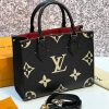 Louis Vuitton LV Onthego PM Tote Monogram Medium Bicolor