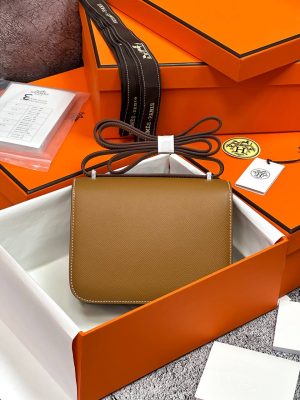 Hermes Constance 18 Gold Epsom Palladium Hardware