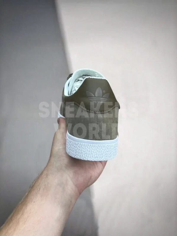 Adidas originals Gazelle Stitch Turn Green White