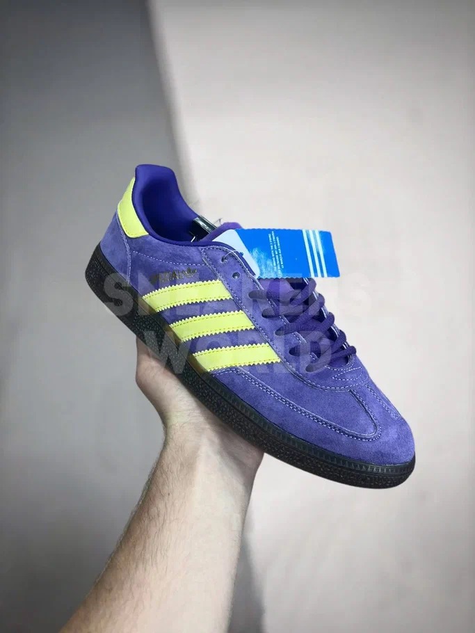 Purple store yellow adidas