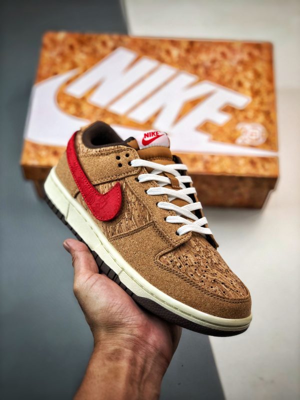 CLOT x Nike Dunk Low Cork