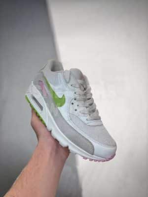 Nike Air Max 90 White Grey Green Purple