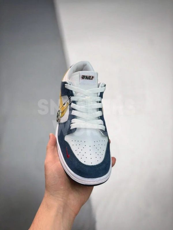 Nike Kasina x Dunk Low 80s Bus Blue White Yellow