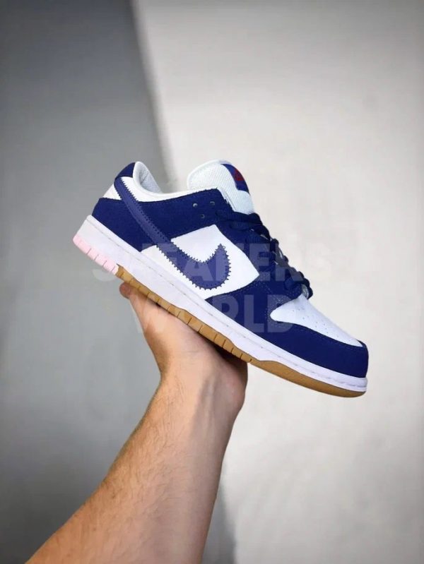 Nike SB Dunk Low Pro Premium Los Angeles Dodgers White Blue