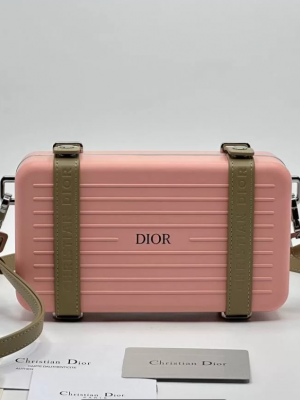 Клатч Dior x Rimowa Pink