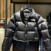 Женский пуховик The North Face мини черный