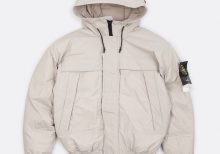STONE ISLAND Micro Reps Down 40826 пуховик белый