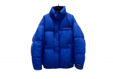 Пуховик Balenciaga ss2022 унисекс синий