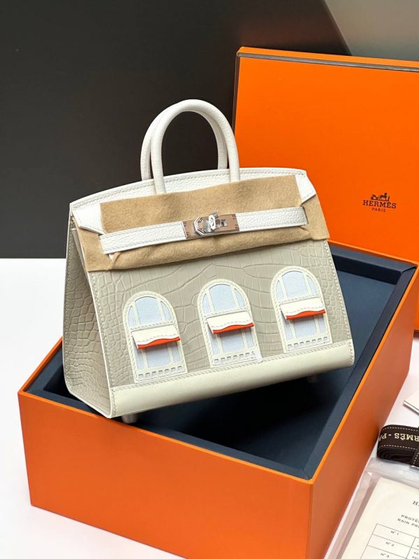 Сумка Hermes Birkin Seller 20 Day Faubourg White