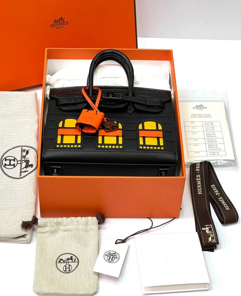 Сумка Hermes Birkin Seller 20 Midnight Faubourg Black