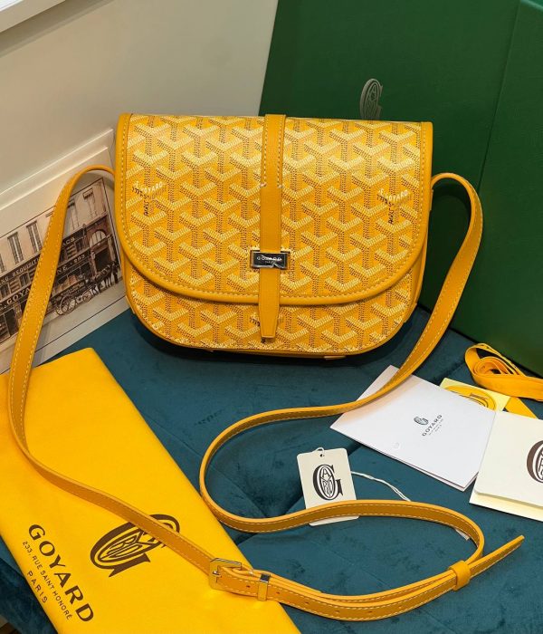 Сумка Goyard Belvédère PM Yellow BELVE3PMLTY08CG08P