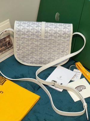 Сумка Goyard Belvédère PM White