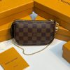 Клатч Louis Vuitton Mini Pochette Accessoires Damier Ebene