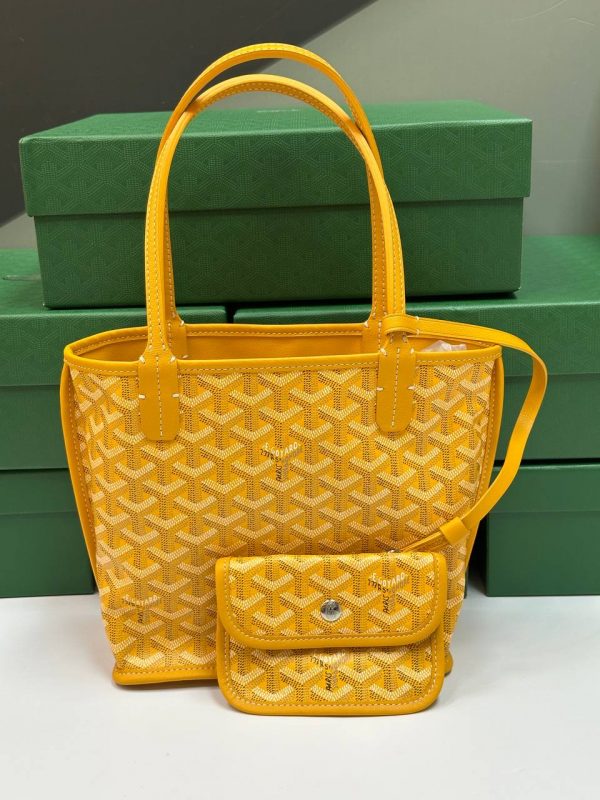 Сумка Goyard Anjou Mini Bag Yellow