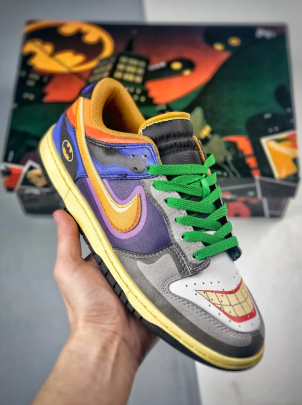 Batman x Joker Nike Dunk Low Custom