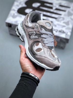 BAPE x New Balance 2002R Apes Together Strong Grey