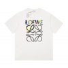 Футболка LOEWE White Glitch Anagram T-Shirt