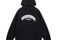 Худи Balenciaga с логотипом Since 1917 Black