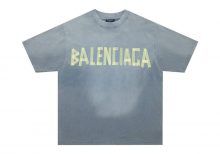 Футболка Balenciaga Blue Tape Type T-Shirt