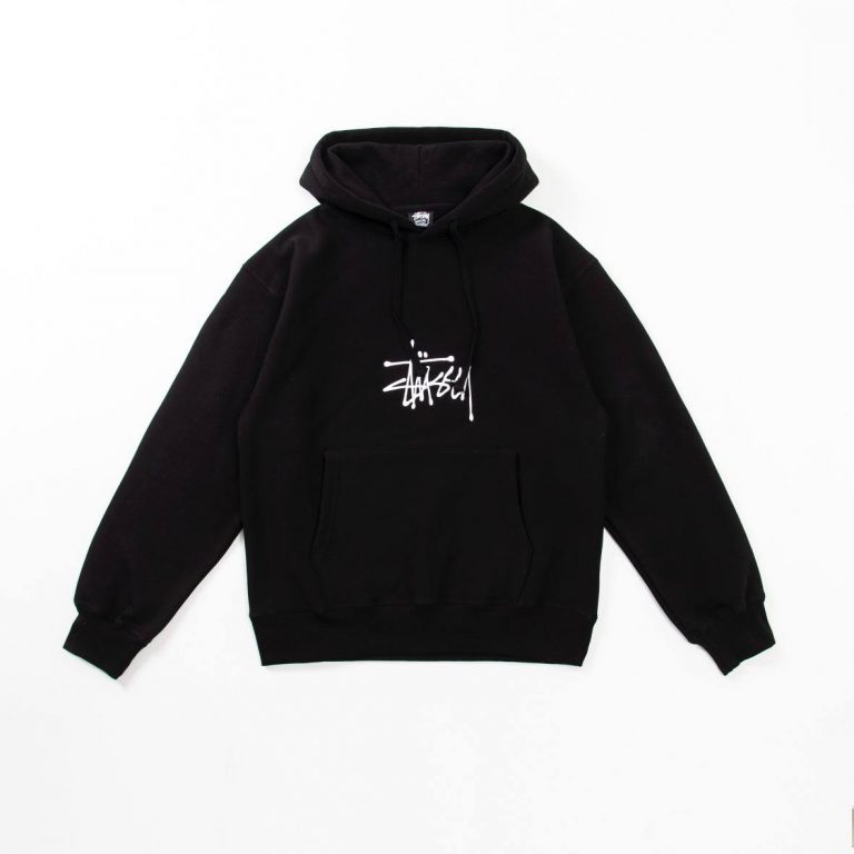 Худи Stussy Black черное