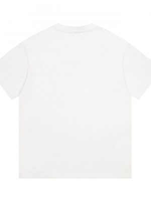 Футболка LOEWE White Glitch Anagram T-Shirt