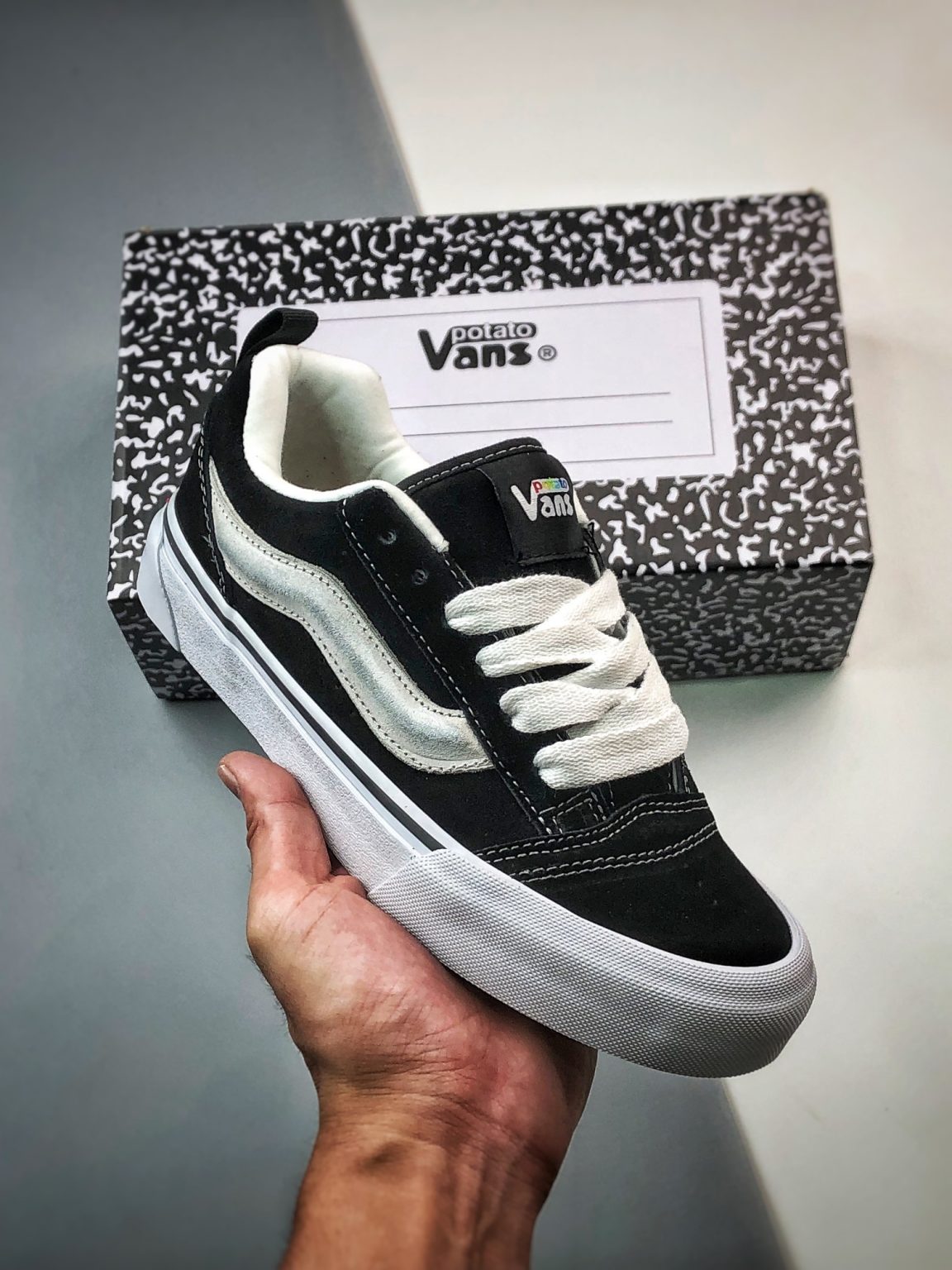 Кеды Vans Knu Skool X Imran Potato VR3 LX Black