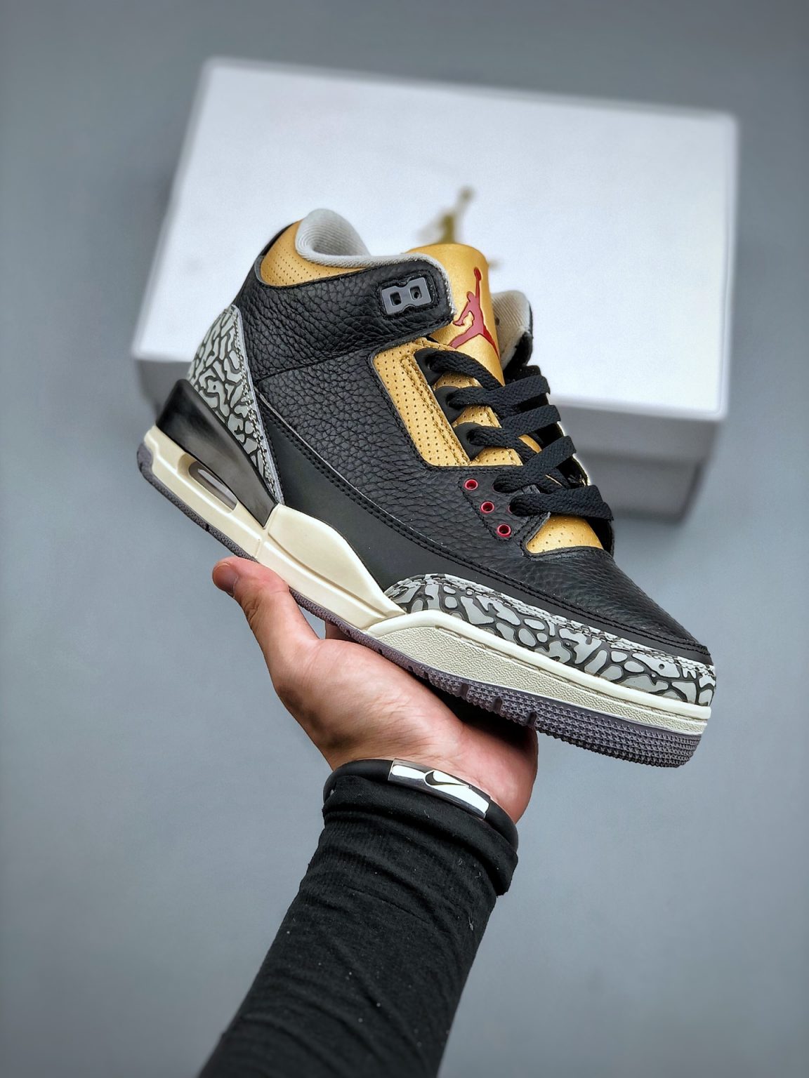 Air Jordan 3 Black Gold