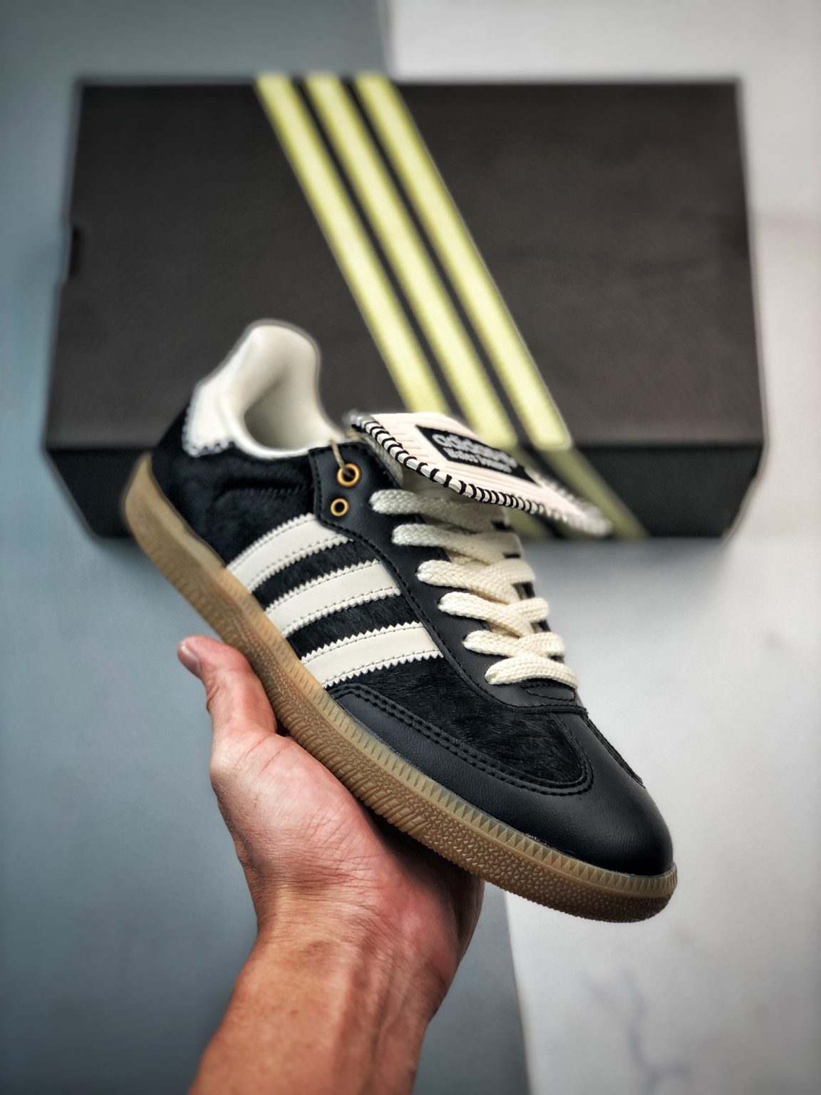 Adidas Samba Pony Tonal Wales Bonner Core Black IE0580