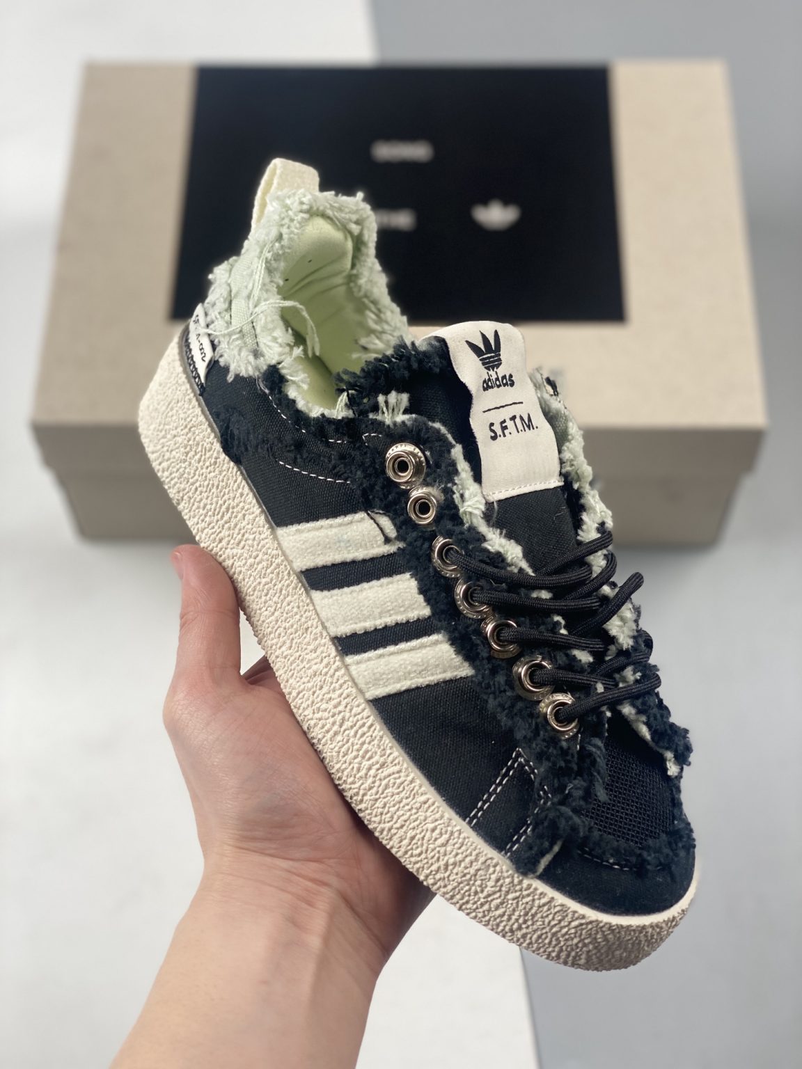 Song For The Mute x adidas Campus 80s "Core Black"