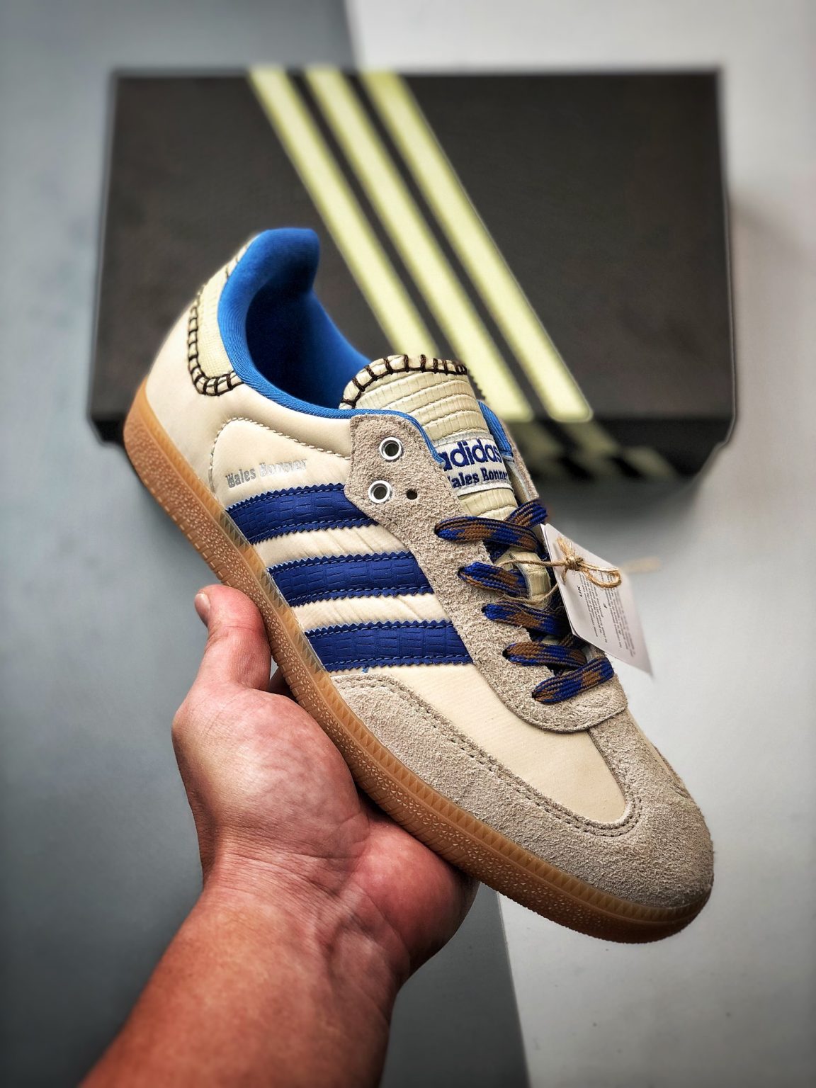 Adidas Samba Wales Bonner X Wonder Clay Royal Blue